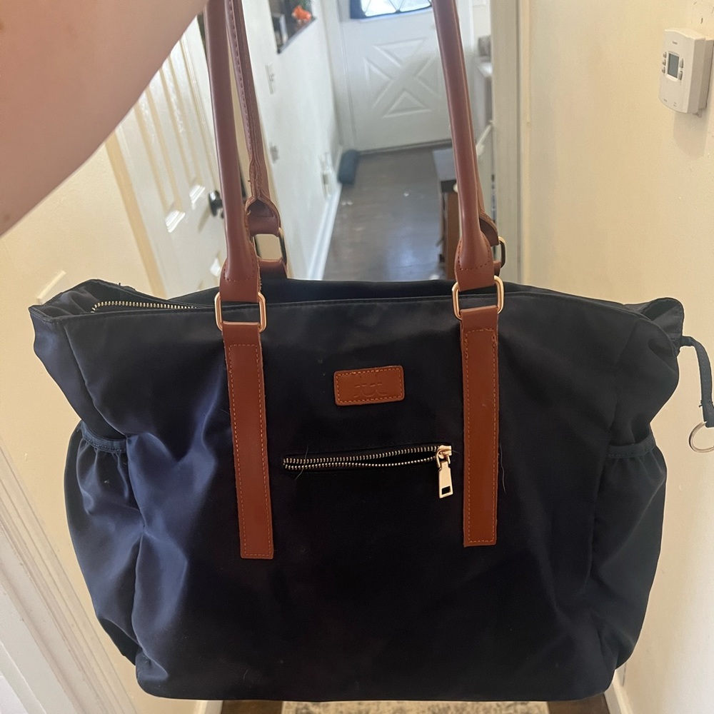 Navy Teacher Tote